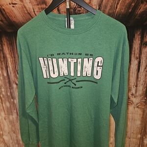 Fruit of the Loom Green Short Sleeve Tee